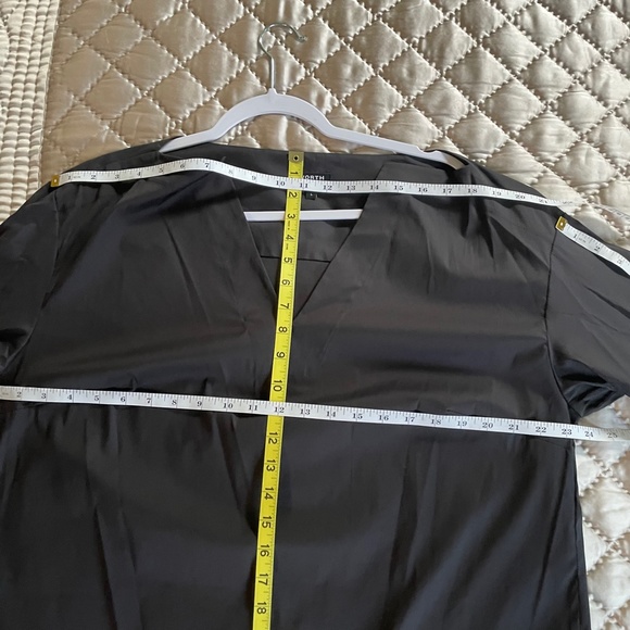 WORTH {L} Top Tunic Black 🆕 Long-Sleeved - Picture 14 of 16